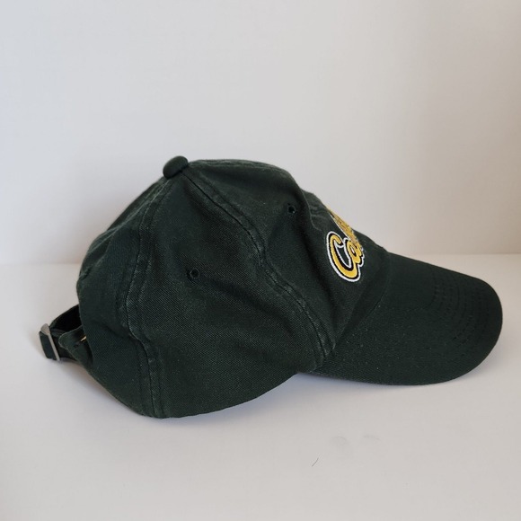Cabelas Dark Green Yellow‎ One Size Fits Most Adjustable Hat Mens Womens - Picture 4 of 7